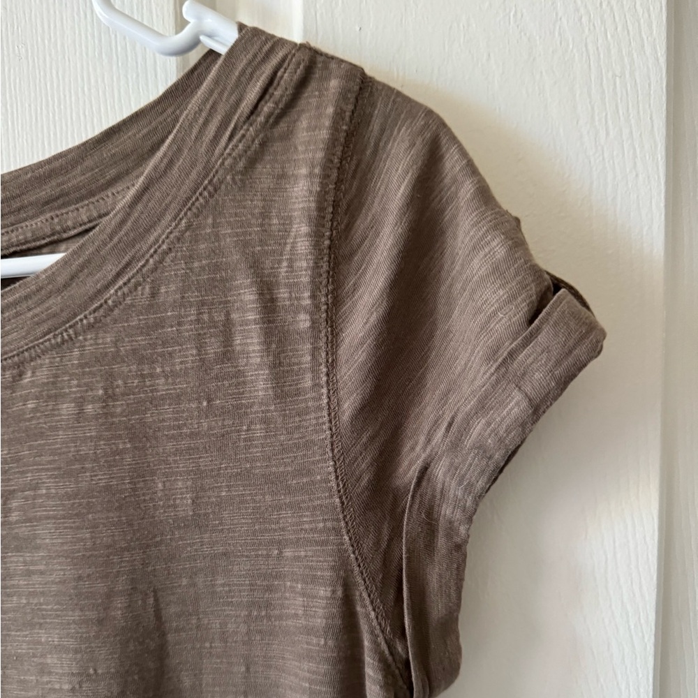 Cute Easy Banana Republic Dress, S, Taupe, Cap Sleeves NWOT - Picture 2 of 6